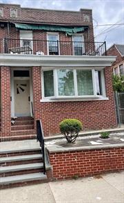 Great location. On the first floor of a two family home located in Dyker Heights. Recently renovated. Three bedrooms, 1.5 bath, full living room, dining room, and a foyer nook near the living room. Close to transportation, schools, park, shops, and etc. Lots of natural light. No utilities included. Pets allowed.