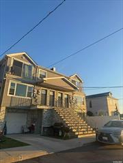 This newly renovated two-family frame home in Arverne, Queens. Each floor features 3 bedrooms, 1 full bath, a Living room, and a Dining room. Finished basement with seperate entrance and high ceilings. Interior space is about 2, 148 sqft, witha total area of 2, 500sqft. Within walking distance to the beach, and nearby schools, retaurants, shops, parks, and public transport including Q22 bus station and the A train subway line.