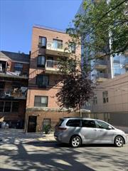 small 2 bedrooms condo located in the heart of Flushing, nice layout, there is window in the bathroom also. close to Park, train station, shops,  but in the quiet street, low taxes and low maintenance, buyers should verify all the information during showing.