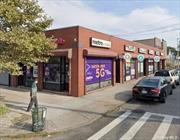 Basement for rent 25x100 can be divided to 5 small stores/offices. Great location on Liberty Avenue.