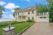 Waterfront Elegance in the coveted Douglas Manor. Welcome to 1 Alston Place, a stunning colonial home refurbished to it&rsquo;s beautiful glory. Located at the end of a quiet dead-end, you&rsquo;ll find yourself taking in views of Little Neck Bay with unobstructed views of the Throgs Neck Bridge. No detail was overlooked in this recently renovated home - featuring a grand foyer, formal dining room, and formal living room with walk-out balcony overlooking the water. Your state-of-the-art kitchen is finished with sage green and gold accented custom cabinetry, and features a oversized marble island - seating 4 comfortably, plus stainless steel appliances, Miele build-in coffee maker, breakfast nook, security system access and more. The third floor offers two-three bedrooms, two full bathrooms, and designated finished laundry room. The oversized primary bedroom with wood-burning fire place, sitting room, large walk-in closet, and en-suite full bathroom with shower stall and soaking tub. Your fourth floor is finished, featuring the 3rd bedroom, full bathroom, and plenty of space for a family room, home gym or office. The lower level is a walk-out living area, with a luxury summer kitchen, plenty of closet storage, dining area and family room. French doors open up to your luscious backyard patio, with outdoor kitchen. Subject to yearly HOA fees of $650. A scenic retreat in a quaint, private community. Rare Opportunity to own this waterfront gem in the Manor., Additional information: Appearance:Excellent, Separate Hotwater Heater:Y