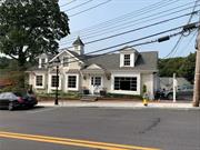 Prime location, high visibility, and private parking, all adjacent to the most popular restaurants and shopping offered in the Village of Chappaqua, NY. The main floor is on street level with picture windows on all sides. Perfect for office, medical, or retail business.