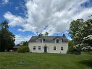 Early Country Cottage on 5 acres on a quiet country road in Millbrook, 5 minutes from the village. An excellent fishing stream borders the property. 3 bedrooms, 2 1/2 bathrooms. Wood burning fireplaces in kitchen, living room and dining room. Barns.