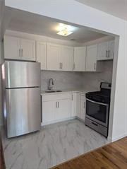 Natural sunlight abounds in this third floor walkup. This three-bedroom unit features wood floors throughout, plenty of closet space, an updated kitchen and a full bath. Close to buses, trains, highways and shops. Street parking. Landlord does not allow smoking, pets or a washer and dryer.