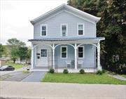 Unique opportunity to own a totally renovated 2 unit building in Middletown. The second floor has a residential tenant with a 3 year lease paying $2, 000 per month. The first floor, which must be commercial use as per the town, is currently vacant (Available for rent) and would make a great office/retail space. There are several rooms that would make great office space, There is also a kitchen, a full bathroom,  and a deck off the kitchen that will make a great spot for lunch/or meeting a client. The landlord will be putting in a driveway so there is off street parking for both tenants. The owner has installed a new high end heating system. Close to downtown Middletown.