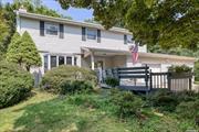 This Spacious 4 Bedroom Colonial Gem in Harborfields School District awaits the perfect buyer to make this home their very own! Featuring: Updated Kitchen with Granite Counters, Stainless Steel Appliances including New Gas Stove and loads of Cabinets. Living room and Formal Dining room with Hardwood Flooring, Warm & Lovely Den with Wood Burning Stove and Powder Room. But what makes this home truly special is the Huge 16&rsquo;x26&rsquo; Four Season room that leads to a beautiful deck and half acre property with large shed/workshop! Upstairs you will find two primary size bedrooms, one with WIC, one with entrance to Full bath with walk-in shower. Two more Bedrooms rounds out this 2nd floor. A full unfinished basement to create your own personalized space. Additional Ammenities include: 6 car driveway, CAC and In Ground Sprinklers. Don&rsquo;t miss this opportunity to be in the heart of Greenlawn on a beautiful tree lined street.