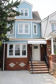 This fully renovated colonial home, located in the heart of Flatlands invites you to experience Brooklyn in a unique way. As you step inside, you&rsquo;re greeted by a spacious living area bathed in natural light accented by artistic light fixtures highlighting the warmth of the hardwood floors and the subtle sophistication of the interiors. The open layout effortlessly flows into a modern kitchen, where every detail has been crafted with care down to the Halo chandelier. Here, culinary creativity and mindful moments come together, fostering a space for connection and presence. Each of the five bedrooms serves as a private retreat, designed to be both restful and rejuvenating. The bathrooms, with their contemporary finishes, add a touch of luxury to the daily routine. Step outback onto your kitchen deck to an open canvas backyard. Create the perfect backdrop for quiet reflection or intimate gatherings. The outdoor space, combined with the home&rsquo;s interior elegance, creates an environment where nature and nurture coexist in perfect harmony. This Flatlands colonial is more than just a home-it&rsquo;s an invitation to live with intention and embrace the present moment. Discover the peace and serenity that await in this timeless Brooklyn gem.