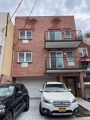 *****Brand new 3 levels brick building, Gas meter x 4, Electric meter x 5, Heating boiler x 4, Hot water tank x 4, 2 cars garage plus 2 cars outdoor parking, sprinkler system each floor & units, also 4 balconies front & Rear. close to Queens Blvd subway station.