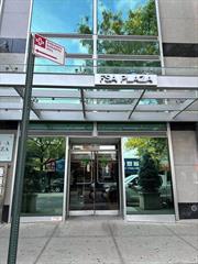 This prime commercial office space, approximately 950 sq ft, is located on the first floor of the prestigious FSA Plaza, right on Main Street in the heart of Downtown Flushing. Perfect for various professional offices, the space boasts a practical, square layout that maximizes usability and is situated in a bustling area known for its incredible accessibility and visibility. Situated on Main Street, this Class A professional office building boasts an attended lobby, multiple elevator banks, and a street-level directory, ensuring excellent accessibility and visibility. The prime location with immediate access to the 7 train and LIRR, makes this space a strategic choice for businesses looking to thrive in one of Flushing&rsquo;s busiest commercial hubs.