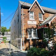 One of kind home off Hillside Ave- 2 family home for sale- All BRICK - Full basement with outside entrance - near public transportation- looking for an income potential home or a property to call home- This one is it Across for the school and near major highways.