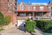 2 Family brick Semidetached well-maintained property in the heart of Woodside. Very convenient location. Full Fin Basement parking, garage, pvt driveway,  Backyard, Family room, New roof,  New washer dryer. Close to M, R, #7 train and LIRR, supermarket.