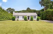 Lovely 4 bed 2 bath cottage with open kitchen, living space. Large yard. Quogue / WHB School District.