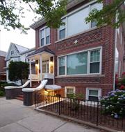 Spectacular detached three-family brick home on oversized 50 x 100 lot in highly sought after Pelham Bay neighborhood. Building size is 24x65 Over 4, 320 SF of living space. 2 units are three-bedrooms 1.5 baths. One unit is a two bedrooms one bath. In unit washer/dryer in each apartment. There is a detached two-car garage. Beautifully maintained home. The benefits of home ownership along with a great investment opportunity.