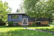 A stylish, full gut-renovation has recently been completed on this 3-bedroom, 3-bathroom Rhinebeck Village home. The entrance has stairs that lead to the open living and dining area, the kitchen with new stainless-steel appliances, granite countertops and a full tile backsplash, and 3 bedrooms- including the ensuite primary bedroom, and 2nd full bathroom. Downstairs is a finished lower level with sliding doors to the backyard, a third full bathroom, laundry area, and interior access to the attached 2-car garage. Located on a quiet corner in Rhinebeck Village, the property also includes a garden shed, landscaping, and both driveway and street parking on .37 acres. Landlord pays lawn mowing and snow removal. Tenant responsible for utilities. First month + 1 month security due at lease singing.