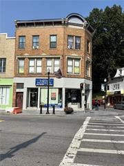 Very visible corner location in the heart of Mt. Kisco&rsquo;s Business district. Well located 1 block from train and bus. Corner storefront windows facing Main St with view down S. Moger St. Windows on N. Moger closed but can open them up for additional light and visibility.  Current unit can be broken down into a 1000 Sf office space in back with two bathroom and a 1800 SF Retail corner space that can be fitted with an additional bathroom by owner.