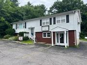 Strategically located retail or office space at a signalized intersection in the Hopewell Junction Hamlet. The ground floor space is at the corner of Route 82 and Route 376 right in the heart of the hamlet. Onsite parking and signage available. Former uses were retail juice bar, real estate brokerage, and general offices uses.