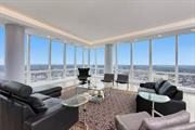 Tenant occupied until September 2026. Welcome to an extraordinary penthouse apartment unlike any other north of New York City. Situated on the 40th floor of The Ritz-Carlton Residences in White Plains, this over 6, 000 square-foot custom-built apartment boasts a four-sided, multi-million dollar panoramic view as far as the eye can see! The current owners spared no expense in creating this masterpiece, which will take your breath away. The sprawling floor plan features 4 bedrooms, 4.5 bathrooms, high ceilings, automatic solar shades, and premium hardwood flooring throughout. The kitchen is a chef&rsquo;s dream, with Gaggenau appliances and top-of-the-line cabinetry. The primary suite is a retreat unto itself, with both blackout and solar shades and a large dressing room. The marble primary bath is pure luxury, with radiant heat, a huge shower for two, a Japanese soaking tub, and a massage area. As a resident, you can access first-class amenities, including a resident lounge, two fitness centers, a pool, a spa, and a salon. The convenience of having top-rated restaurants and great shopping in downtown White Plains right at your doorstep makes this the ultimate destination for luxury living in Westchester. The Ritz-Carlton Residences is close to the Metro-North train, and complimentary transportation to the station is available. The entire 40th floor is also available for sale; contact your Realtor.