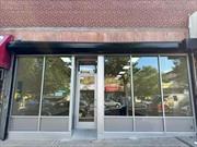 Great newly renovated retail store , new ductless AC/Heat Pump, new store front, new 200 amp electric service, new floors, bathroom and basement for storage, walk to #2 train and close to major highways.