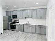 RENOVATED 2ND FLOOR 1 BEDROOM APARTMENT. OPEN CONCEPT LIVING RM, DINING AREA, KITCHEN, 1 BEDROOM AND FULL BATH. STAINLESS STEEL APPLIANCES AND HARDWOOD FLOORS.