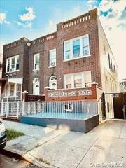 Large Legal 3-Family solid Brick house on a quiet street of East Elmhurst. Close to shops and buses (#49, #66 and QMXX) along Northern Blvd. 15-min walk to 7 subway station. One block away from PS 148. Convenient to all. Great Investment.