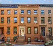 It is rare opportunity to own legal 4 family house located in the Best Location in Boerum hill, Situated on a picturesque tree-lined street, this townhome half block from most coveted smith & Courts street, one block from train station and Major transits. This is an exquisite, remarkable building size 22 ft x 43 ft with total living space 3, 936 ft. Building gut renovated since 2010 to present , from bottom to top, New facade , New brick back wall with newly painted fire escape ladder, Metal staircase, Hardwood floor throughout, New electric wiring, New electric Panel, New 4 separate boilers & hot water tanks, Reinforced foundation. Garden duplex unite featuring 2 bedrooms, I full bathroom, and access to beautiful garden, plus large full finished basement with 8 feet high ceiling perfect for entrainment, gym, studio... Second unit featuring 2 large bedrooms could accommodate king-size beds and furniture set, I full bathroom with cozy living room, huge parlor window overlook landscaped garden. The third and fourth floor apartment both are designed into 3 bedrooms, 1 full bathroom, and LR/DR Rental unit filled with nature light. Excellent location close to Restaurants, bars, shops, club, and subway right on corner, convenient to all, this property offers the opportunity to live with great income, own a prime investment property or convert the building into a single home in the heart of Boerum Hill. Don&rsquo;t miss out, must see it !!!