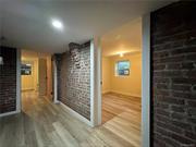 Office space/storage unit with 2 rooms, exposed brick, bathroom and private entrance, available.