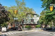 **Discover Your Dream Home in Flatbush/Ditmas Park!** Welcome to this extraordinary two-family home that perfectly combines charm and functionality! Situated on a prime corner at E. 23rd Street and Foster Avenue, this fully detached residence features two separate entrances, offering privacy for each unit. With a spacious two-car garage reminiscent of a carriage house, parking is never a hassle. As you step inside, you&rsquo;ll be greeted by a generous layout showcasing original hardwood floors and a stunning fireplace that serves as the focal point in the grand living room. Natural sunlight pours into the formal dining room and eat-in kitchen, creating a warm and inviting ambiance throughout. The duplex boasts four sizable bedrooms, a full bathroom, and a walk-in closet, providing plenty of space for family and guests to feel at home. Downstairs, the expansive full basement offers laundry facilities, ample storage, utilities, and an additional full bathroom for ultimate convenience. Step outside to your private backyard oasis-perfect for relaxation or entertaining friends and family. The top-floor rental unit is an ideal addition for multigenerational living or as an investment opportunity. Thoughtfully renovated, this apartment features high ceilings and hardwood floors that enhance its spacious feel. It includes two large bedrooms, a full bathroom, an elegant dining area, and a well-appointed kitchen. Don&rsquo;t miss your chance to experience the charm of this exceptional home! Schedule your viewing today and discover the perfect blend of comfort and style!