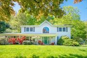 Discover this tranquil, four-bedroom retreat in the heart of New Paltz. Situated on a 0.69-acre lot that borders the stunning 8, 000-acre Mohonk Preserve, this home offers a backyard that&rsquo;s pure nature endless trees, birds, and mountain views. The house boasts an open kitchen with custom cabinetry and a granite island, leading to a dining area overlooking the woods. The bright family room is filled with natural light, while the formal living room centers around a cozy wood-burning fireplace. A ground-floor study with custom cherry built-ins and a recently converted three-season sunroom provide ideal spaces for work or relaxation. The primary suite is a true sanctuary, featuring high ceilings, windows on three sides, a spacious walk-in closet, and a spa-like Jacuzzi tub. With hardwood floors throughout, dual-zone AC, and a two-car garage, this home blends comfort and style. Set in a charming 1960s community, you&rsquo;ll have access to a shared playfield, a pond, and a pavilion perfect for gatherings. Despite its seclusion, it&rsquo;s just five minutes from the vibrant cafes, shops, and restaurants of Downtown New Paltz, and only ten minutes from SUNY. For nature enthusiasts seeking a secluded escape with convenient access to all that New Paltz has to offer, this home is the perfect fit.