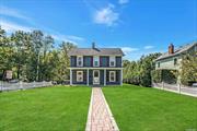 COLONIAL ON LARGE LOT-NEWLY RENOVATED. Locust Valley Schools. Colonial WITH 3 bedrooms 2 full baths, CENTRAL AIR,  ALL wood floors, eat in kitchen, washer & dryer & Large yard WITH FENCING.. PHOTO ID REQUESTED AT TIME OF SHOWINGS.