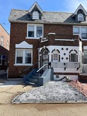 Welcome to your new home! This beautiful Colonial Semi detach Brick house is situated in the heart of Floral Park Nassau. The home features a spacious living area Main level consists of a spacious living room, Dining Room, Eat in Kitchen with Wood cabinetry & Full Bathroom. New carpet throughout the house, 2 separate entrance (front and back) Fully update and newly paint .The second floor has 3 bedrooms, Lots of Closets and a full bathroom. The basement is open with a laundry area as well as the utility room with a separate outside entrance. The home is close to LIRR, UBS-ARENA, parks, shopping and public transportation. New Boiler, New Roof. Beautiful yard for entertaining and attach 1 car garage. School Dist # Floral Park-Bellerose.