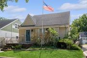 Step Into This Delightful Four-Bedroom Expanded Cape, Featuring A Spacious Foyer That Welcomes You Into A Large Living Room And A Formal Dining Room. Beautifully Updated Eat-In-Kitchen, And Hardwood Floors Throughout The Home. A Sun Drenched Cozy Sunroom With Yard Access. The First Floor Also, Includes One Bedroom And A Full Bathroom For Added Convenience. Upstairs, You&rsquo;ll Find Three Additional Bedrooms, And Full Bathroom. Plus, A Versatile Bonus Room For An Office, Playroom, Or Extra Storage. The Attic Crawl Space Provides Even More Storage Options! Full Partially Finished Basement, Provides A Generous Recreation Room And A Dedicated Laundry Area. Approximately 4/5 Blocks To Floral Park Village LIRR Station (35 Minutes To Manhattan With Access To Grand Central As Well As Penn. Station), Even Closer To Bus Service, Shopping, Restaurants Etc, On Jericho Turnpike. It&rsquo;s 20 Minute Drive To Kennedy Or LaGuardia Airports. Very Low Taxes $4, 298.00. This Home Is A Must-See! Don&rsquo;t Miss Out On This Incredible Opportunity!!