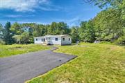 Welcome to 3025 State Route 42 this newly renovated ranch style home features 3Bed 2Bath w/ full unfinished basement in the picturesque town of Forestburgh, NY. This property sits on 1.5 acres offering ample space for recreation and privacy. Luxurious features throughout the home include recessed lighting, efficient split unit air conditioning, a new roof, fully updated bathrooms with the master bath including a whirlpool tub, double sink vanity, frameless LED light and anti-fog vanity mirror, beautifully updated kitchen w/ quartz countertops, a kitchen island, SS appliances including a refrigerator, electric stove, dishwasher, and under cabinet range hood. Step out onto the newly constructed rear deck perfect for outdoor entertaining. Benefit from the convenience of a newly installed 20x26 driveway all while being 90 mins from NYC. Near many local attractions such as Resort World Casino, KartRite Waterpark, Bethel Woods, and much more! Please call and schedule your showing today.