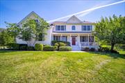 Picture Perfect Center Hall Colonial in Beacon! This 5 BR 2.5 bath home offers the perfect blend of classic elegance and modern convenience. 1st floor features include hardwood floors, office space, formal living room, formal dining room, open concept eat-in kitchen with Corian Countertops, kitchen island and sliding glass door leading to the large back yard. Den features floor to ceiling stone fireplace , perfect for relaxing on chilly evenings, while large windows offer picturesque views of the mountain. 2nd floor features 3 ample sized bedrooms, full bath and Primary bedroom en-suite featuring walk in closet and a bonus room, great for a home office or library. Full basement with a recreation area, additional guest room and unfinished space great for additional storage! Additional features include attached 2 car garage, Central AC and rocking chair front porch to watch the sun go down. This home offers peace and tranquility while being just minutes away from Beacon&rsquo;s vibrant downtown with it&rsquo;s shops, restaurants and galleries. Don&rsquo;t miss the chance to make this your forever home!