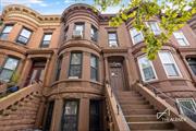 Introducing a rare opportunity to own a distinguished three floor, two-family barrel front brownstone with a garden listed in the National Register of Historic Places on a coveted block in Bay Ridge. This stately home has an abundance of original details throughout. Each room is adorned with crown molding, meticulously hand-crafted wood framing, cabinetry and fireplaces along with inlaid original wooden flooring; rare details in modern developments. This home offers a unique blend of historic elegance and enduring craftsmanship. The home is currently configured as a 2 bedroom + den, 1 bathroom top floor apartment over a 3 bedroom + Den, 2 bathroom duplex with an eat-in kitchen, pantry, laundry room, sun room, large garden and unfinished basement. The home easily converts to a single family or is perfect for those looking to collect rental income while living in the owner&rsquo;s duplex.