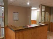 Medical Suite in elevator building - 5 exam rooms with sinks and X-rays readers - 1 private office - Lounge - 1 ADA compliant bathroom - Monthly rent components= base rent + RE Tax + water + CAM (Totaling aprox 10K) - Second floor - Elevator - Video Intercom