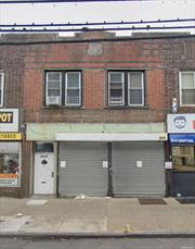 3 Family with a store situated 2 blocks west of Cross Bay Blvd subway station. Projected Gross Income Nearly $118, 000 (when fully occupied at market rents). Expenses: $19, 000 (Low Taxes). 1st floor Store 650 (Sq.Ft) Behind the store: One 1 BR apartment (Vacant. use of backyard). Second floor: Two 2 Bedroom apartments (650 SF each). Makes a great investment.