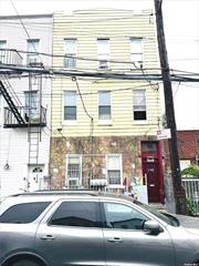 Great 3 Unit Investment property located on the East NY-Cypress Hills/Bushwick border in Brooklyn. Priced to Sell. All tenants are long term occupants, **NO LEASES** and all are paying rents over $2000k per month. 1st Floor: 3 bedrooms/LR/DR/EIK/ 2 Full Bathrooms 2nd Floor: 3 bedrooms/LR/DR/EIK/ 1 Full Bathroom 3rd Floor: 3 Bedrooms/LR/DR/EIK/ 1 Full Bathroom Basement: 2 Bedrooms/LR-Kitchen/ 1 Full Bathroom **OPEN HOUSE** SATURDAY 10/9/24 at 12-2pm, **OPEN HOUSE** 10/10/24 SUNDAY 12-2pm