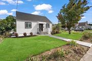 This Fully Gut-Renovated Cape Cod Home in Bethpage School District is a True Gem. Featuring 3 Bedrooms and 2 Full Baths, It Offers a Spacious Family Room with an Outside Entrance, Perfect for Entertaining. The Home Boasts a Brand-New Eat-In Kitchen Equipped with Gas Cooking and Stainless Steel Appliances, New Windows(First Floor), New Roof, and New Floors Throughout Ensure a Fresh and Modern Feel. The Property Has Been Freshly Painted and Includes New Front Bluestone Stairs itwh a Railing, Enhancing its Curb Appeal. Additional Highlights Include Gas Heat and Cooking, Wall A/C Units, New Washer and Dryer, and a Partially Finished Basement for Extra Living Space. The 1-Car Attached Garage is Complemented By a Large Driveway, and The Spacious Yard With a Patio Provides Ample Outdoor Enjoyment. Conveniently Located Near The Train, Schools, Shopping, And More, This Home Offers Both Comfort And Convenience., Additional information: Appearance:New, Interior Features:Efficiency Kitchen, Separate Thermostat