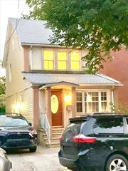 * Detached 2-Family in MINT CONDITION with Park View under $1.2M? 1, 550 sf 2.5-Story Plus 650 sf Basement Provide BATHROOM ON EVERY FLOOR * By Queens College Hub Would Be a Steal either for Primary Residence OR Rental Investment * FULLY RENOVATED thru ALL LEVELS (Including Basement): New Appliances * New 4 Split ACs * New Boiler * New Hardwood Floor * New Water Heater ** Take Advantages of 1st Floor (700sf) Features: Master Bedroom w/ Deep Walk-In Closet, 2nd Bedroom w/ Huge Walk-In Closet, LR/DR Combo, New Kitchen & Full Bath ** SEPARATED ENTRANCE for 2nd Floor (850sf) Presents a RARE Master Bedroom w/ Extra Space for MULTI PURPOSES (Baby Room, Home Office, etc.), LR/DR Combo, New Kitchen Cabinet Set & Full Bath... Then Walking Up the Stairs to OVERSIZED 3rd Floor w/ Beautiful Park View Including Deep Walk-In Closet ** Full-Size Fully Renovated Basement (650sf) with SEPARATED ENTRANCE is certainly a PLUS ** With Garage & Driveway Deliver an EXCEPTIONAL Cap Rate of 7%++ SOLD AS IS