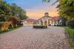 Casa del Sol: A Mediterranean masterpiece nestled at the foot of the Ramapo Mountains, this stunning estate spans 8, 303 sq ft over two floors, with an additional 5, 000+ sq ft in the finished lower level. Set on nearly six acres, shared with its sister mansion, Casa del Luna ( MLS# 6329205), it offers a unique opportunity for families or guests to enjoy luxurious living across two distinct estates. A long driveway winds through lush grounds, with towering trees and flowerbeds enhancing the estate&rsquo;s charm. The home welcomes you with a grand Three-story entrance, adorned with custom tiles imported from Italy, setting the tone for the elegance found throughout. Constructed with steel and brick, the estate showcases timeless craftsmanship and durability. With 7 bedrooms 6 of them being en suite totaling to 8.5 baths, each bedroom serves as a serene sanctuary, with the master suite featuring a private balcony and breathtaking views. Highlights include a private basketball court. The exterior boasts terracotta tiles and graceful archways, leading to grand interiors filled with natural light. The Dual gourmet kitchens flow into expansive living areas, perfect for gatherings. As an added feature, plans for a custom pool are already in place, allowing you to further enhance this once-in-a-lifetime opportunity to embrace tranquil living amidst nature&rsquo;s splendor. Don&rsquo;t miss your chance to claim this exquisite retreat!