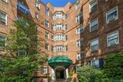 Gorgeous 1938 pre-war building in the heart of Scarsdale. One-bedroom, one-bathroom apartment with fabulous view of the village. Ready for immediate occupancy. Beautiful herringbone floors, large windows throughout that bathe this apartment in sunshine, one full bathroom, kitchen, four closets, and master bedroom are just some of the features of this amazing unit. Short walk to Metro North train station and Scarsdale amenities. Building is well maintained with doorman on duty 8am - 10pm, great staff, super on premises, light and bright laundry room in lower level. Bus to Fox Meadow Elementary and Scarsdale Middle School, which comes to the front of building.