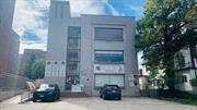 Entire Newly Built Office/Community Facility Usage, 3-Story Building plus Basement total 8, 944 SqFt for Rent, Located on 35th Avenue in Flushing Queens; Super Convenient. Huge Window, Title Floor, Sunny & Bright; Nears Public Transportation.