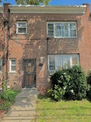 SINGLE FAMILY BRICK HOME, LOCATED IN NORTH EAST BRONX, BAYCHESTER AREA, FEATURES THREE BEDROOMS, ONE AND A HALF BATHROOMS, LIVING, DINING, ROOM & KITCHEN. BASEMENT IS FINISHED WITH LAUNDRY ROOM AND DOOR TO OUTSIDE. PARKING IS LOCATED TO BACK OF HOUSE. BEST SHOWING TIME IS DAILY AFTER 5PM