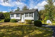 A cozy single story ranch home with an open concept layout. Perfect for those buyers who want a living space to be on one floor. Fully finished basement as an extra room for any purpose. Enjoy a beautiful maintained personal backyard as this home has a total lot size of almost 2 acres. Newly installed well pump. Located in New Paltz, NY which is a thriving village in Shawangunk Mountains. It has so much to offer, like hiking, bicycle trails, Farms for fresh produce and some of the best views of the Hudson Valley.  HOME IS MOVE IN READY!!!