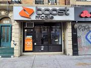 490 +/- SF, prior phone store, is located @ 856 Nostrand Ave offered at $55 PSF. The property is steps from the 2 and 5 lines.