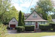 Discover this lovely home in Ronkonkoma, featuring a large backyard and private driveway. This property offers a detached garage with endless potential, perfect for a workshop or additional storage. The home itself needs some TLC, making it an ideal opportunity for first-time buyers looking to add their personal touch. With a partially finished basement, there&rsquo;s extra space for future expansion. Being sold as-is, buyers are encouraged to verify all Certificates of Occupancy (C of O&rsquo;s). This gem won&rsquo;t last long-don&rsquo;t miss out on this incredible opportunity!