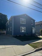 Updated and clean 3 Bedroom 1 bath 2nd floor apt. Living room dining room and Kitchen. Attic space and two parking spots. Washer Dryer in the unit.