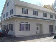 Newer Building - Energy Efficient & Excellent Exposure. Total 2, 800sf (dividable -Minimum SF 1, 800SF) available on 2nd Floor. 9&rsquo; Ceilings. OPEN SPACE/FLOOR PLAN WITH 3 INDIVUDUAL OFFICES. Each unit has its own private bathroom. Near Woodbury Commons - Seconds to Rt17;Rt6 17M; Rt 32 & NYS Thruway. Building Location - Harriman, NY. Agent Discloses Interest. *Modified NNN - Landlord does not give monthly Triple Net bills to the Tenant - Flat monthly rent with modest yearly NNN fee.* Building & Parking Lot is by appointment only. Additional Information: ComUtilitiesAvailable: Cooling, Heating, Lighting,