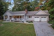 This custom-built farmhouse-style country home beautifully combines comfort and entertaining. The open-concept layout features 4 bedrooms and 2 full bathrooms, including a main on suite bedroom and an additional bedroom on the first floor, along with a dormered attic loft for extra space.The modern kitchen is a chef&rsquo;s dream, featuring solid wood soft-close cabinets, quartz countertops, and stainless steel appliances, all highlighted by stunning stone radiant tile in the kitchen and den.Enjoy a surround sound system and hardwired Ethernet in every room for seamless connectivity. Pella windows fill the home with natural light, while solid wood molding and premium clear pine doors add an elegant touch. The living area is enhanced by recessed lighting and a cozy stone fireplace, perfect for gatherings.The second floor includes two additional bedrooms and a second bathroom, which features radiant ceramic tile, a luxurious Jacuzzi tub, and a stand-up shower. Additional Loft Space over garage, gives for potentional of an accessory apartment with proper Permits. 200 amp service, the full finished basement offers a versatile bonus room for various uses.Step outside to the charming front porch with a swing, or explore the parklike backyard, complete with pathway lighting and a serene country setting. Sliders from the dining area lead directly to the yard, making outdoor living a breeze. This home is aa builders dream and truly blends modern amenities with classic charm!