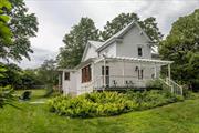 A rare opportunity to inhabit a thoughtfully renovated historic farmhouse in the heart of the Hudson Valley. The location is within walking distance of the much sought-after Tivoli village and a 3-minute drive from Bard College. This 3BR 1870&rsquo;s Victorian farmhouse features restored period wood floors throughout, 2.5 newly built bathrooms, and a brand new kitchen featuring luxury appliances and underfloor heating. The living space includes a den with fireplace, second living/ TV room, dining room and 3 porches. The entire house is furnished with artist-selected objects, original artwork and furniture; a complete set of kitchenware; and bedroom and bathroom linens. The 5-acre property is partially wooded and features a pond fed by a small stream winding along the Eastern border of the land. There&rsquo;s an expansive patio with gas BBQ, and wood deck overlooking a heated salt-water in-ground pool. The village of Tivoli has developed as one of the most charming towns in Upstate New York. The location is central to all that Upstate offers- situated 15-20 minutes from the Rhinecliff Amtrak station, Rhinebeck, Germantown, Hudson, Catskill and Kingston; 30-45 minutes from Woodstock, Accord, Millerton and Kinderhook. Bordering Tivoli to the south is Tivoli Bays, a wildlife reserve stretching for 2 miles along the Hudson River between Tivoli and Bard College; the reserve includes hiking/biking trails, stunning wetlands and river views, and canoe/kayak waterways. Within walking distance to the north is the Clermont State Historic Site, a 500-acre park featuring hiking trails, gardens, expansive river views and an historic recently restored circa-1750 mansion. The Tivoli food and restaurant scene is vast for a small village - including Hotel Tivoli for cocktails & dinner; Tivoli General for grocery, coffee, breakfast & lunch; Fortunes Ice Cream; GioBatta Alimentari for Italian lunch & dinner; Osaka for Japanese lunch & dinner; and Traghavan Pub for dinner, beer/spirits. Available 12/1/24 for 6-12 mo. lease term. Landlord provides municipal water, grounds maintenance, snow removal, trash collection, internet. Tenant responsible for elec., oil heat/hot water, propane for cook stove.